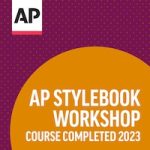 AP Stylebook Workshop Certificate